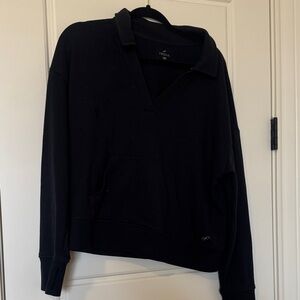 Elegant Black V-Neck Sweater by [Brand]